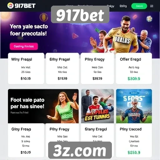 Comparação de bônus e promoções do 917bet